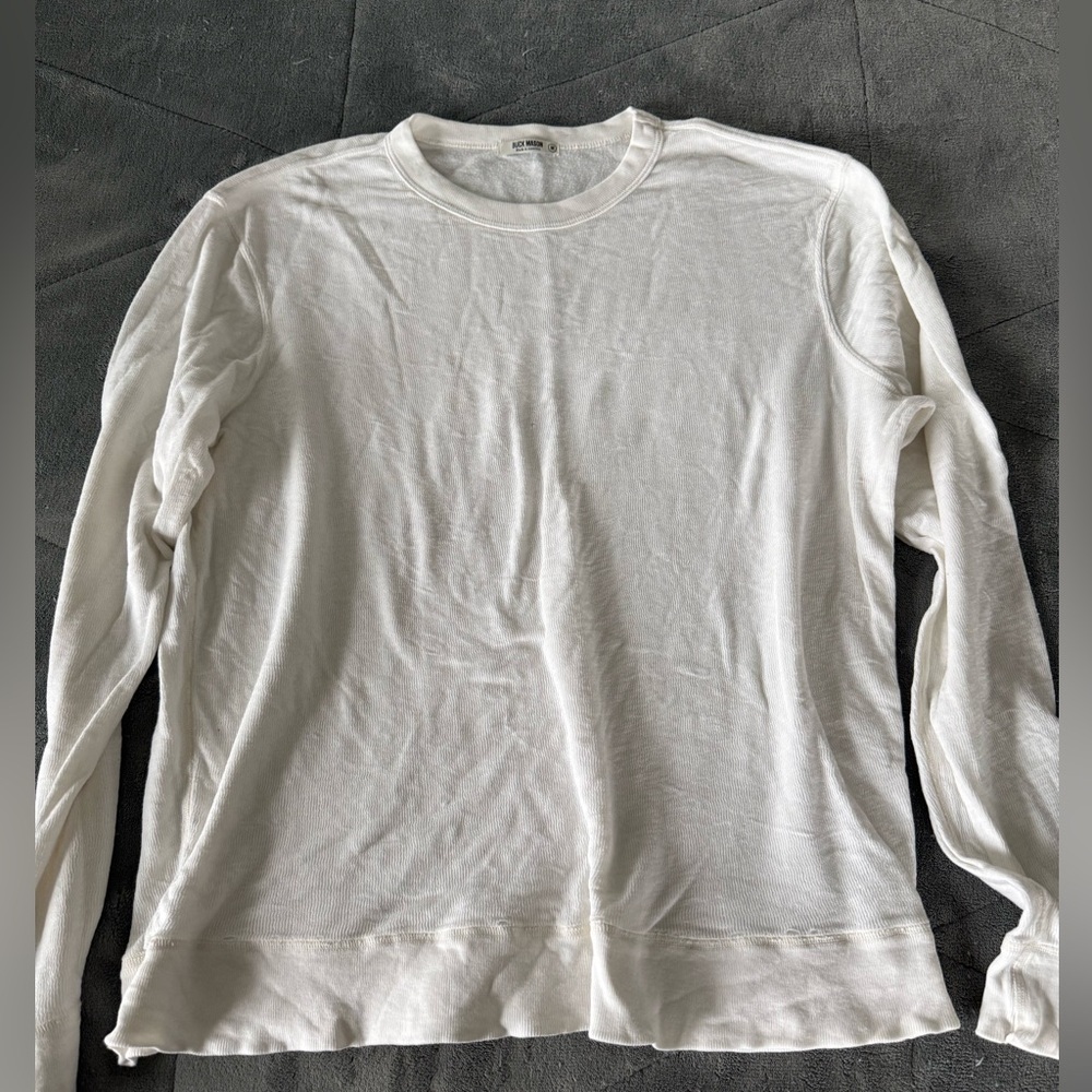 Buck Mason lightweight double slub Henley